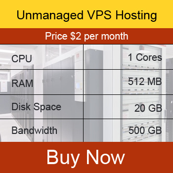 VPS server price in india